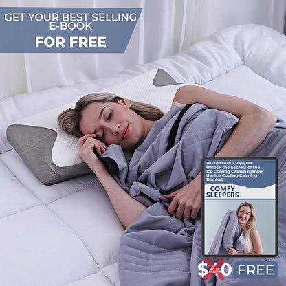 Couverture Lestée Rafraîchissante – Sommeil Profond & Frais Toute la Nuit
